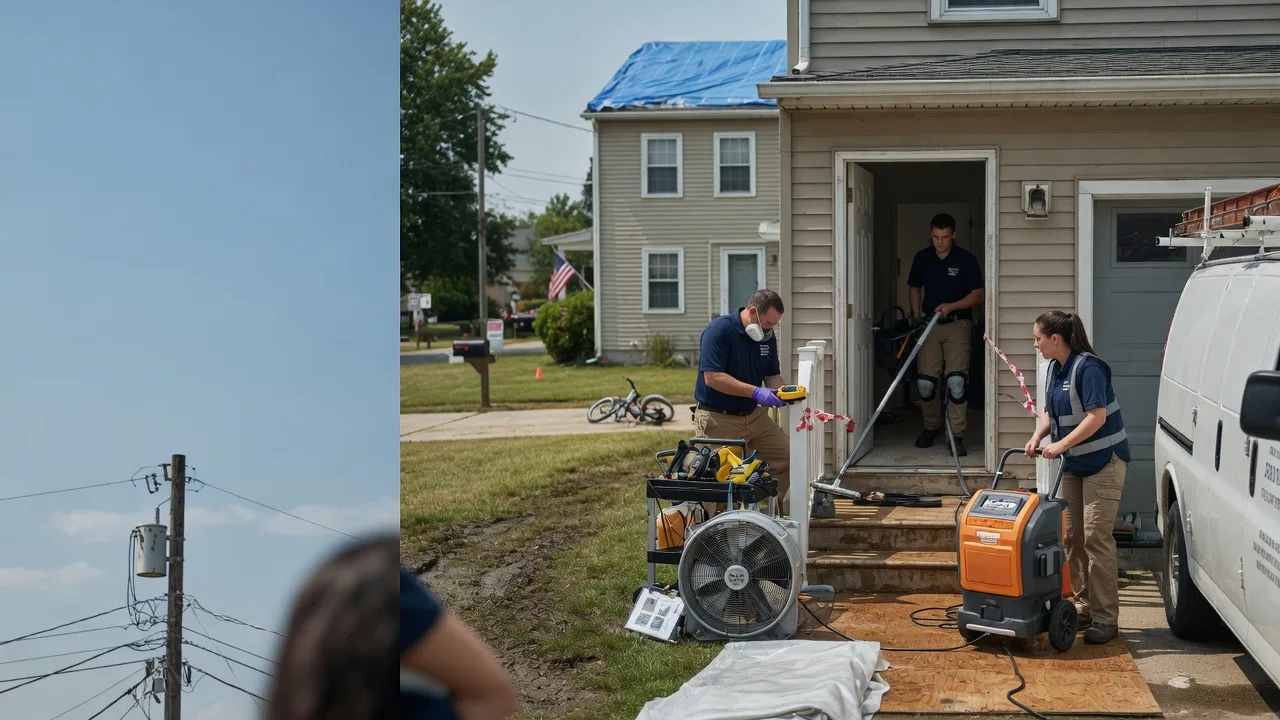Water Damage Repair in Lamar, PA near me